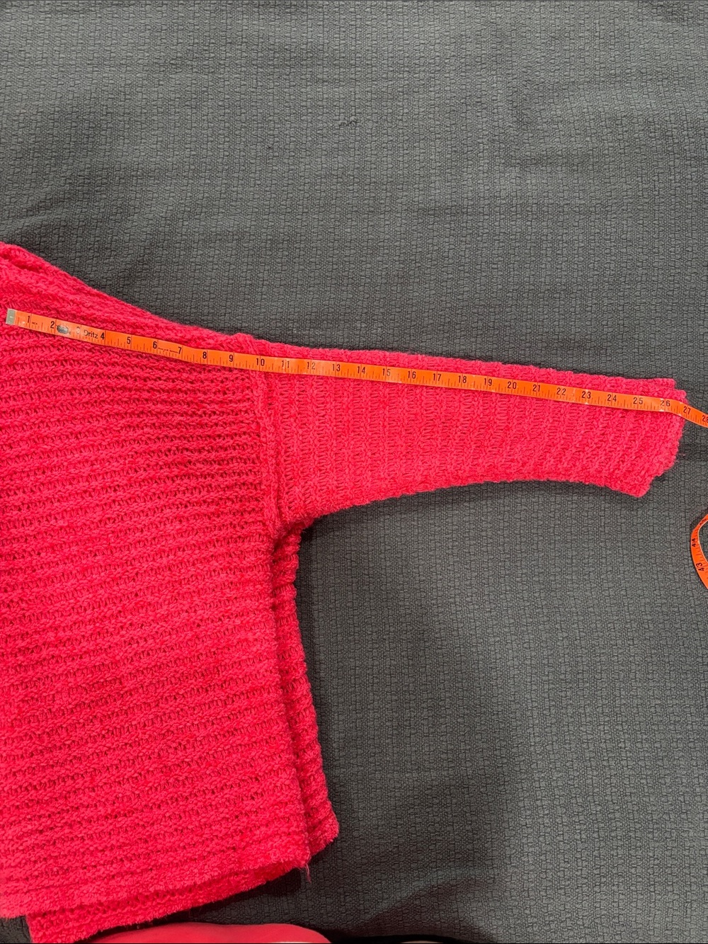aerie Chunky Cowl Neck Sweater - Hot Pink - Picture 6 of 6